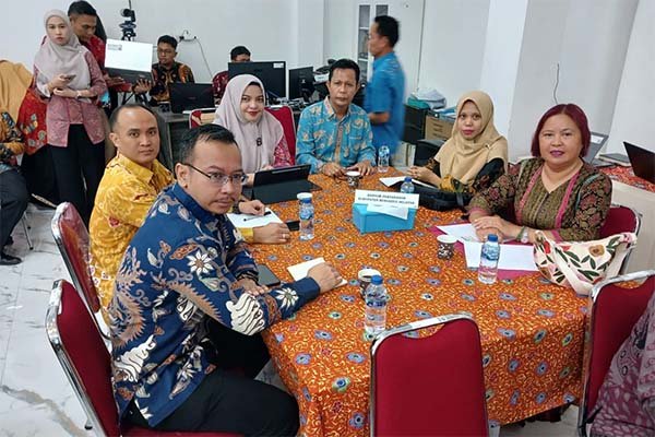Kantor Pertanahan Kabupaten Bengkulu Selatan Mengikuti Rapat Monitoring dan Evaluasi Kinerja Semester I Tahun 2026