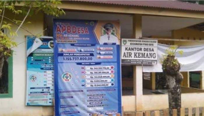 Dugaan SPJ Fiktif dan Mark-Up Anggaran Dana Desa Air Kemang Jadi Sorotan Publik