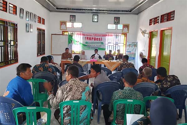 Pemerintahan Desa Air Sulau Kecamatan Kedurang Ilir Laksanakan Penyusunan RKPDes 2027
