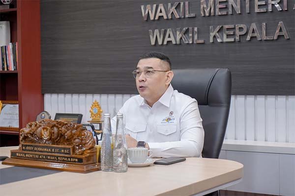 Wamen ATR/Waka BPN Ossy Dermawan: Integrasi Data Kunci Penyelesaian Masalah Tata Ruang dan Nilai Tanah
